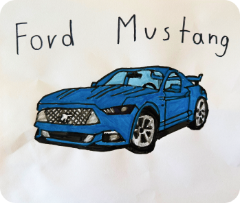 Car drawing